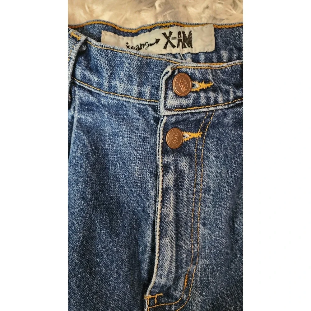 Vintage X-AM Jeans Women's Size 9‎ High Waisted Straight Leg